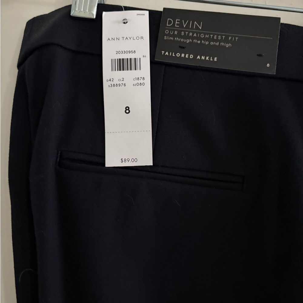 Ann Taylor Devin Tailored Ankle Pants
